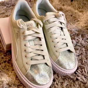 NWOT Puma Mint Green Sneakers Women’s Size 6.5